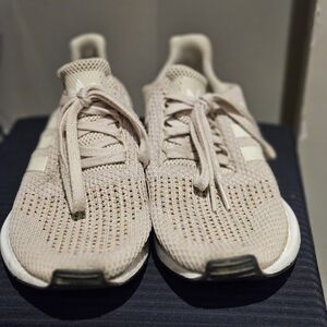 Adidas Light Brown Knit Sneakers